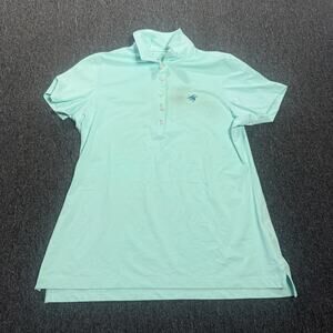 Vintage Y2k Peter Millar Seafoam Green Women's Golf Tennis Polo Medium
